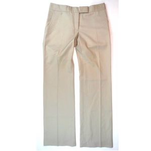 Stella McCartney Women's Dress Pants Beige Wool